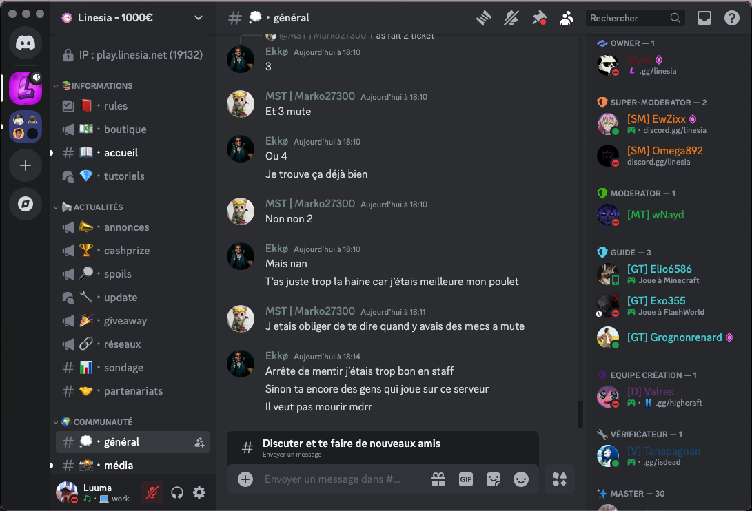 Communauté Discord